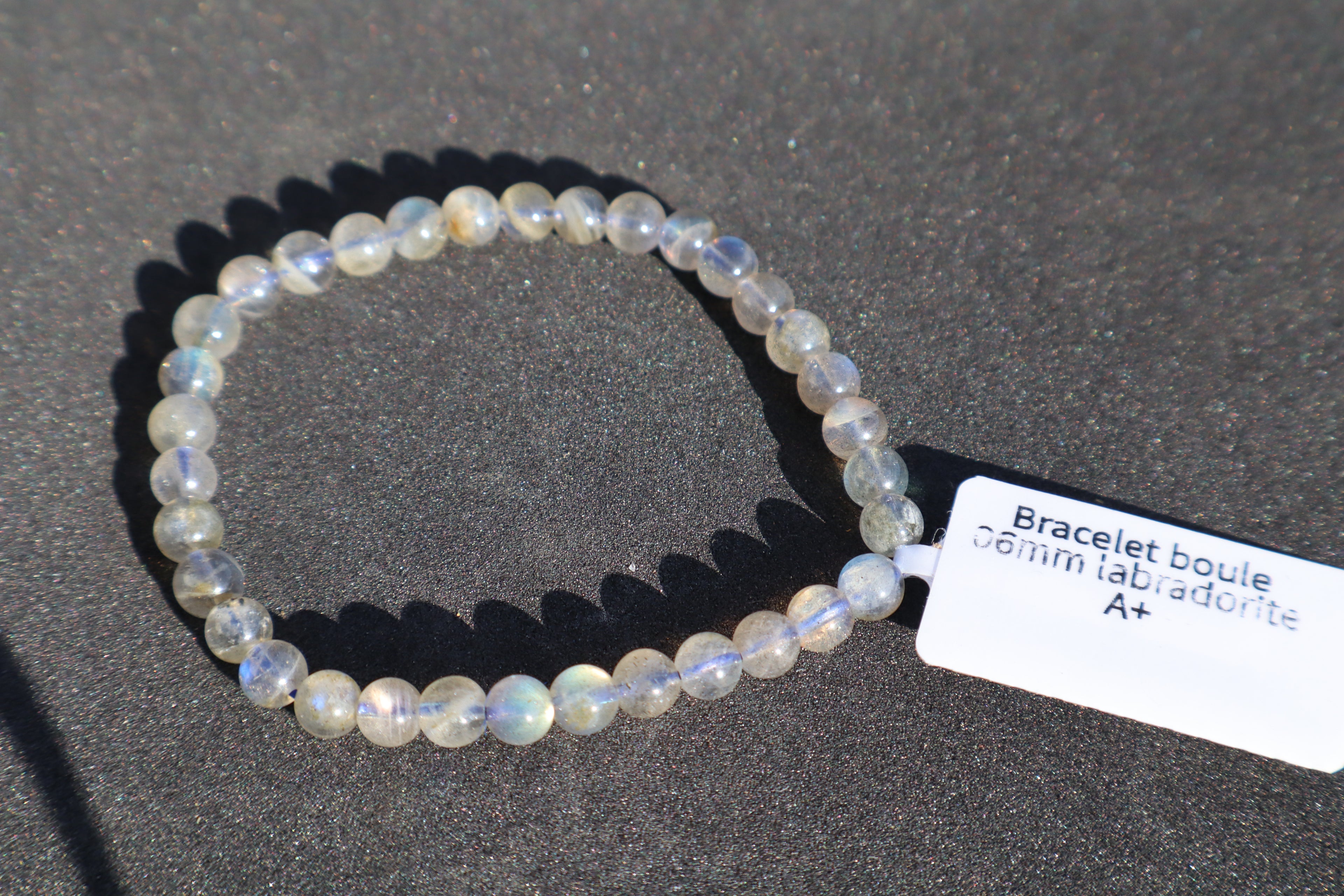 Bracelet Labradorite 6mm