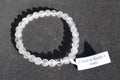 Bracelet Cristal de roche 6mm
