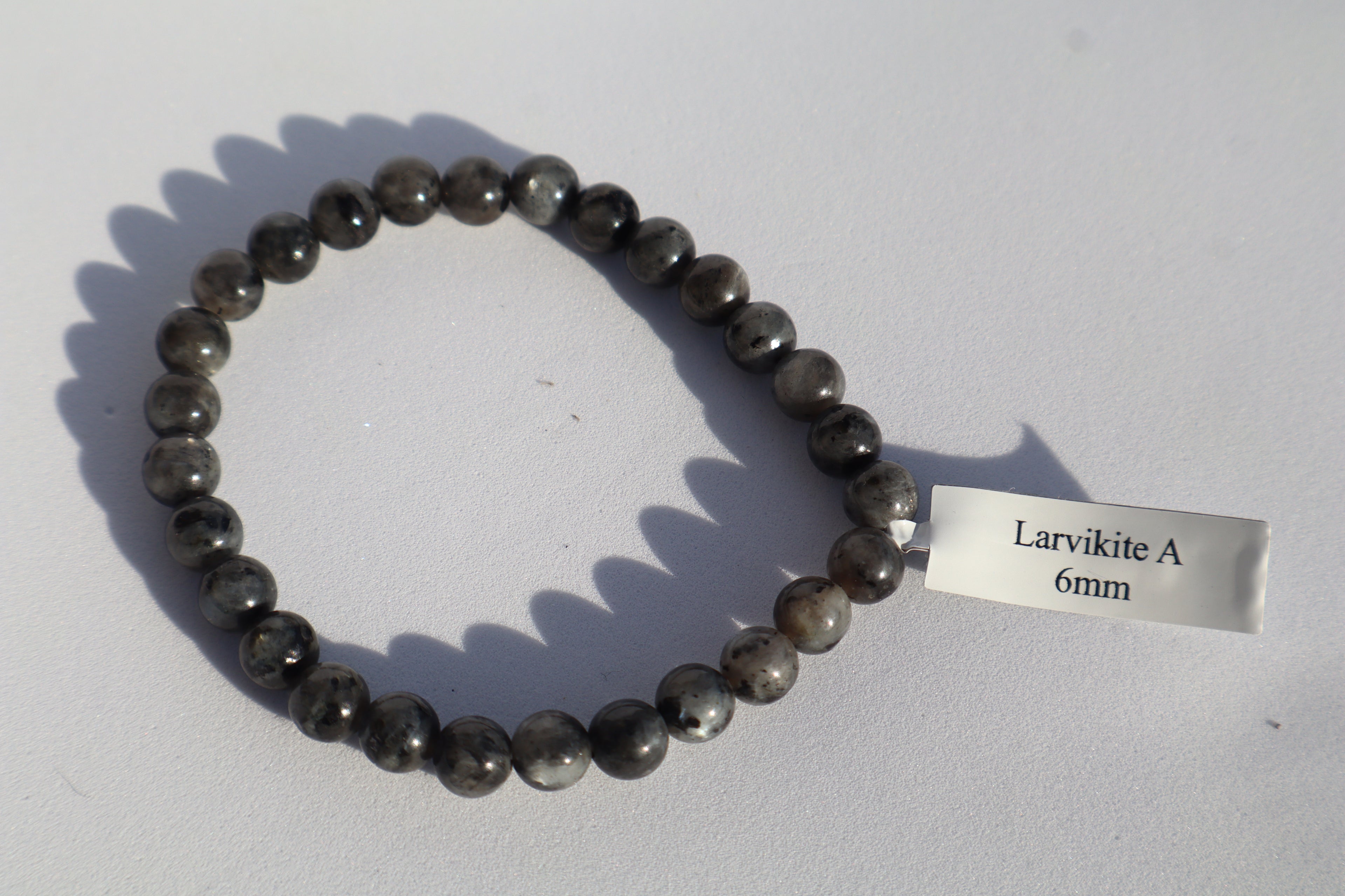 Bracelet Larvikite 6mm