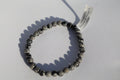 Bracelet Obsidienne flocon de neige 6mm